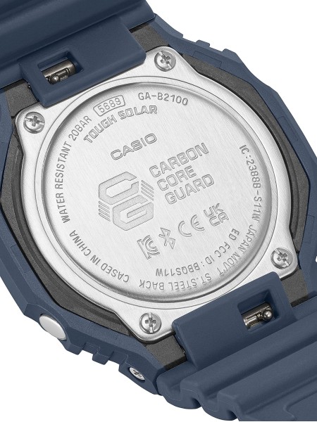 Casio GA-B2100-2AER men's watch, resin strap
