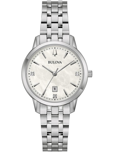 Bulova 96P233 γυναικείο ρολόι, με λουράκι stainless steel