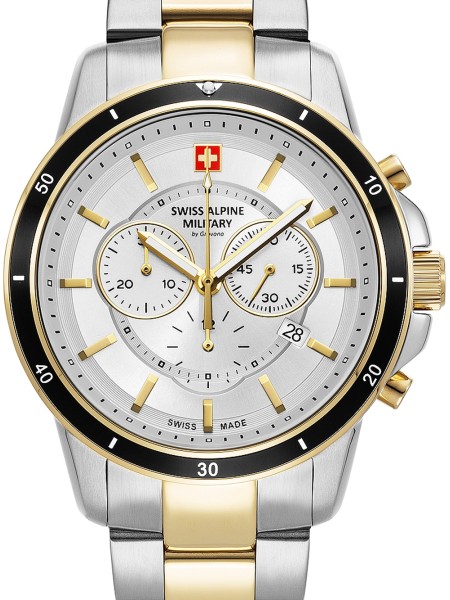 Swiss Alpine Military 7089.9142 Reloj para hombre, correa de acero inoxidable
