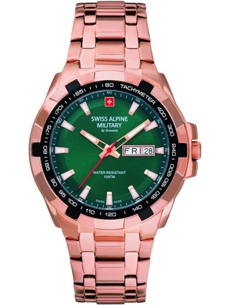 Swiss Alpine Military 7043.1164 montre pour homme, acier inoxydable sangle