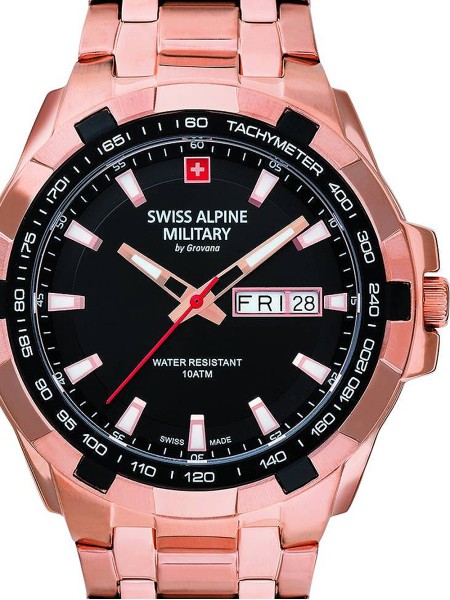 Swiss Alpine Military 7043.1167 montre pour homme, acier inoxydable sangle