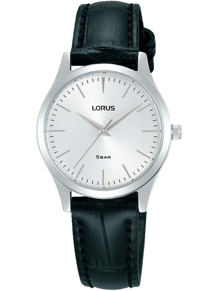 Lorus RRX83HX9 Relógio para mulher, pulseira de cuero real