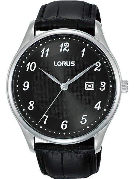 Lorus RH911PX9 Reloj para hombre, correa de cuero real