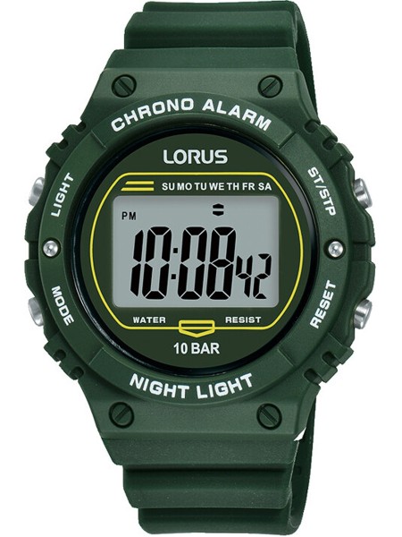 Lorus R2309PX9 men's watch, silicone strap