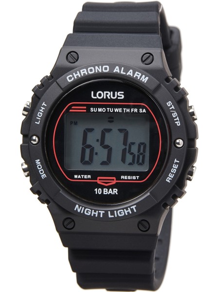 Lorus R2313PX9 men's watch, silicone strap