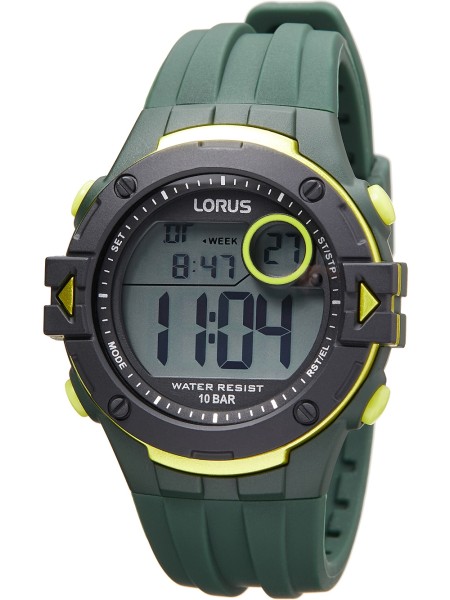 Lorus R2327PX9 men's watch, silicone strap