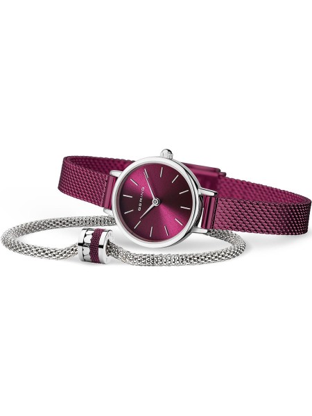 Bering 11022-909-GWP ladies' watch, stainless steel strap