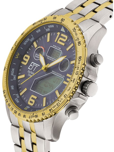 ETT Eco Tech Time EGT-11576-31M men's watch, stainless steel strap