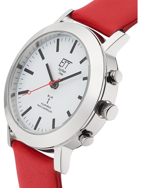 ETT Eco Tech Time ELS-11582-11L Relógio para mulher, pulseira de cuero real