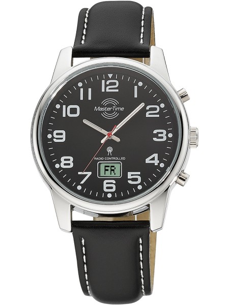 Master Time MTGA-10816-21L men's watch, real leather strap