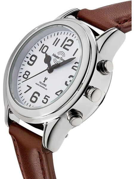 Master Time MTLA-10807-12L ladies' watch, real leather strap