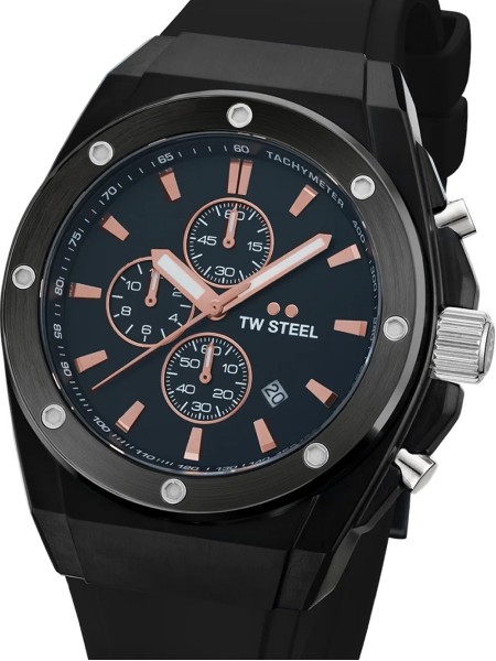 TW-Steel CE4102 montre pour homme, caoutchouc sangle