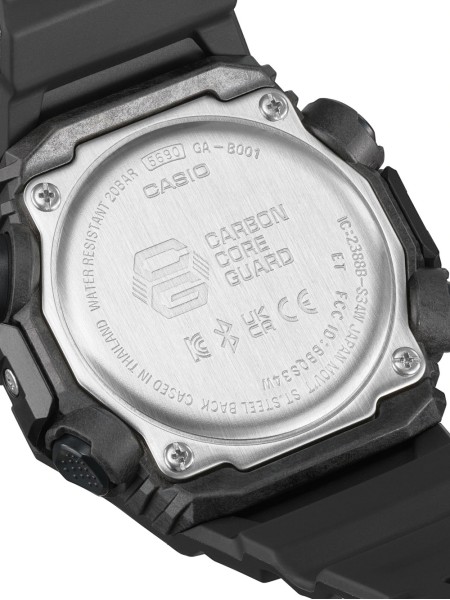Casio GA-B001-1AER herrklocka, harts armband
