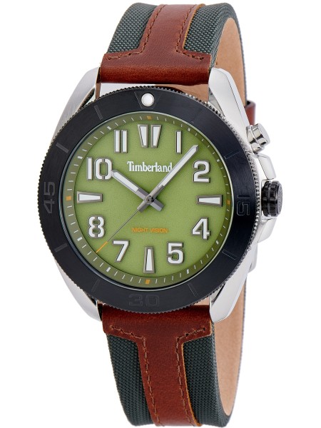 Timberland TDWGP2201602 men's watch, real leather strap
