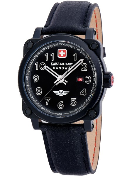 Swiss Military Hanowa SMWGB2101330 men's watch, real leather strap