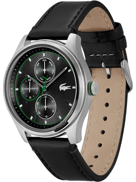 Lacoste 2011209 men's watch, real leather strap