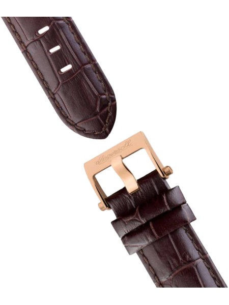 Ingersoll I12701 herrklocka, äkta läder armband