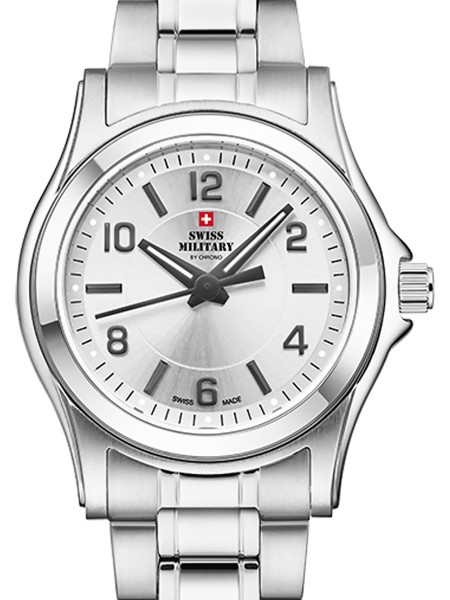 Swiss Military by Chrono SM34003.22 Γυναικείο ρολόι, stainless steel λουρί