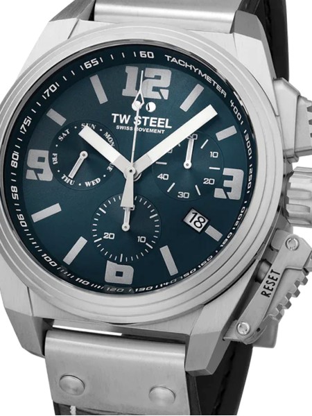 TW-Steel TW1114 Reloj para hombre, correa de silicona