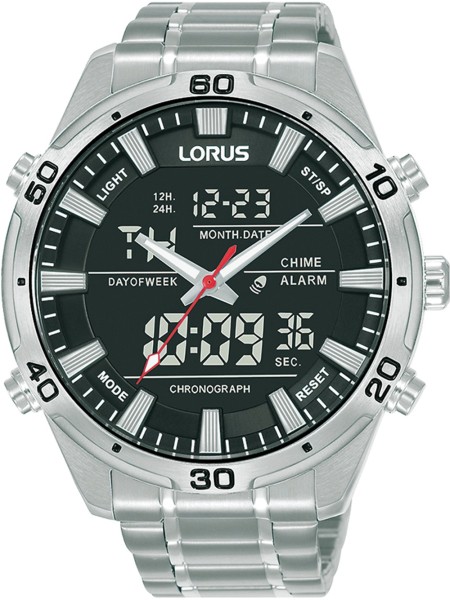 Lorus RW651AX9 montre pour homme, acier inoxydable sangle