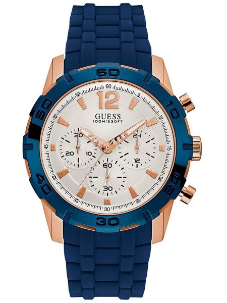 Guess W0864G5 Herrenuhr, rubber Armband