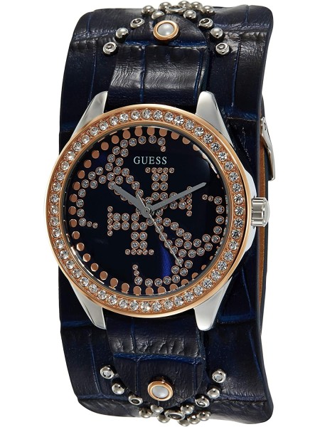 Guess W1140L3 naiste kell, real leather rihm