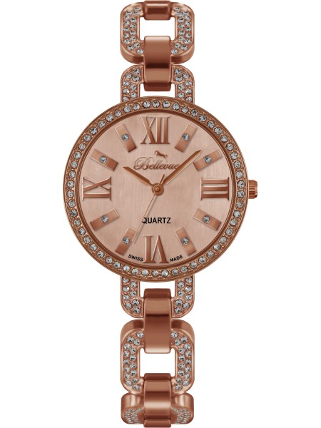 Bellevue B01 γυναικείο ρολόι, με λουράκι metal