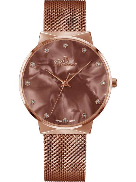 Bellevue B10 γυναικείο ρολόι, με λουράκι metal