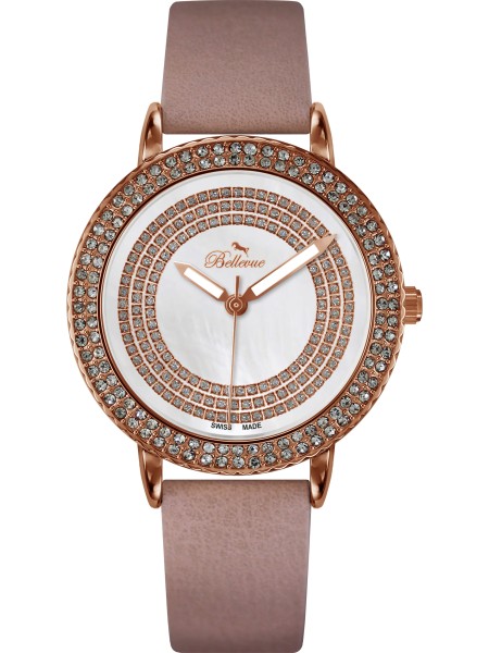 Bellevue B45 Γυναικείο ρολόι, synthetic leather λουρί