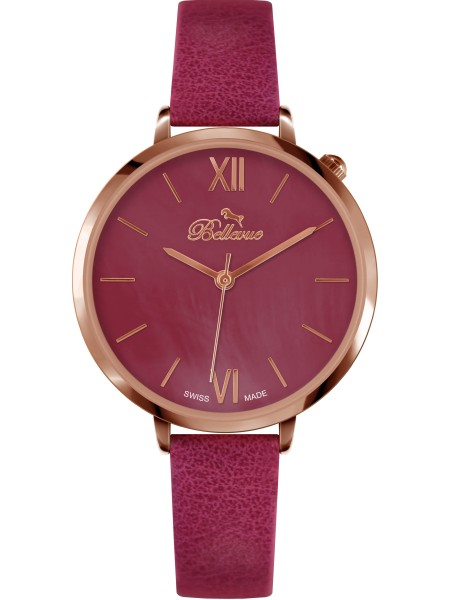 Bellevue B50 Γυναικείο ρολόι, synthetic leather λουρί