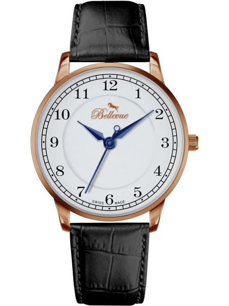 Bellevue FC18 Herrenuhr, synthetic leather Armband