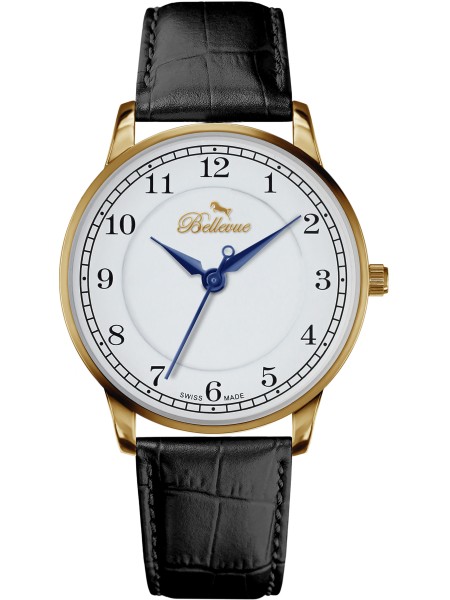 Bellevue C22 Herrenuhr, synthetic leather Armband