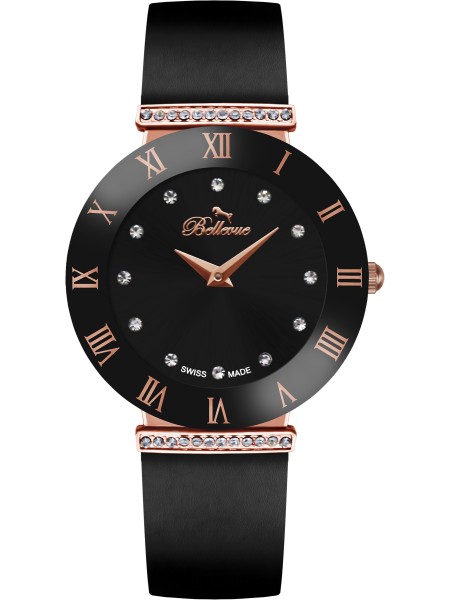 Bellevue E102 Γυναικείο ρολόι, textile λουρί