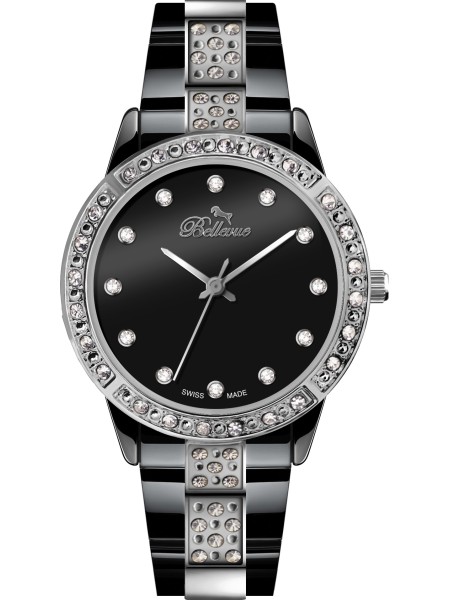 Bellevue E71 γυναικείο ρολόι, με λουράκι resin