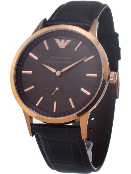 Emporio Armani AR2469 men's watch, real leather strap