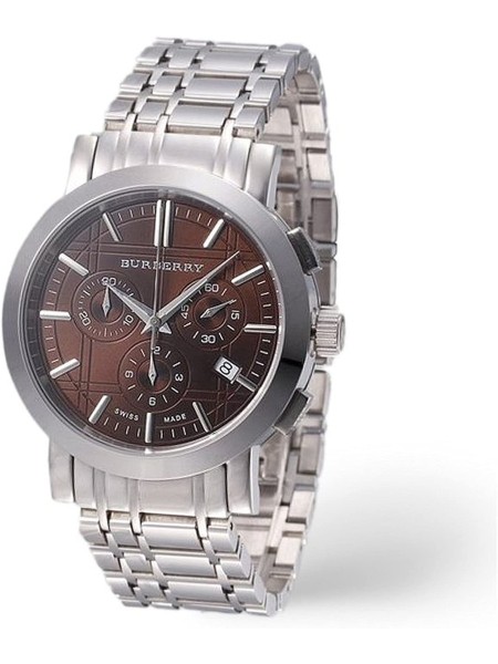 Burberry men's stainless sales steel watch