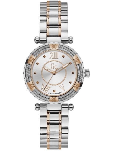 Gc Y41003L1 Relógio para mulher, pulseira de acero inoxidable