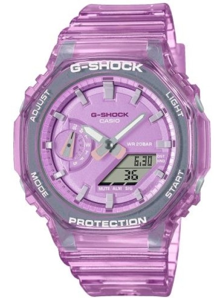 Casio GMAS2100SK4AE Relógio para mulher, pulseira de resina