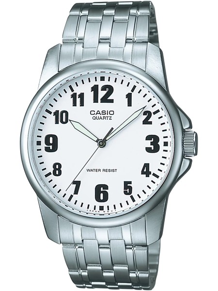 Casio MTP1260PD7BEG ladies' watch, stainless steel strap