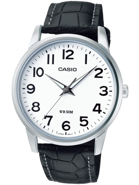Casio MTP1303PL7BVE Damenuhr, real leather Armband