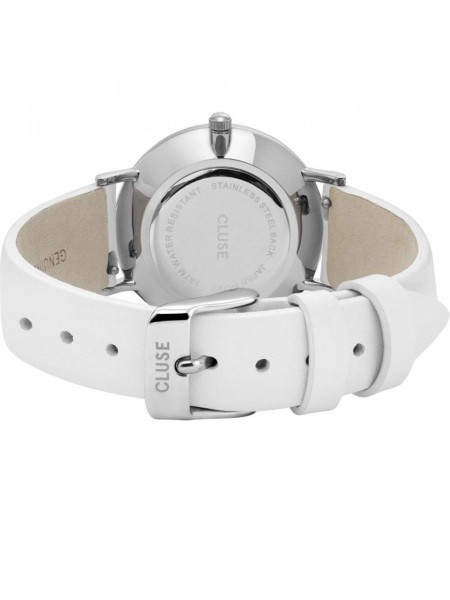 Cluse CL30060 Relógio para mulher, pulseira de cuero real