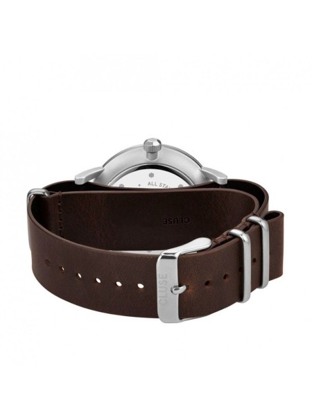 Cluse CW0101501008 Damenuhr, real leather Armband