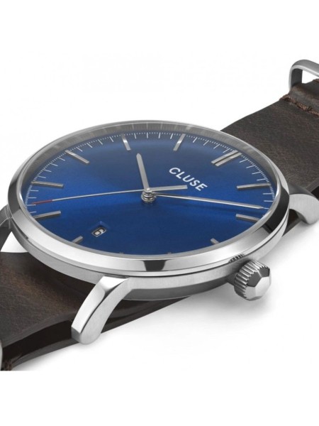 Cluse CW0101501008 γυναικείο ρολόι, με λουράκι real leather