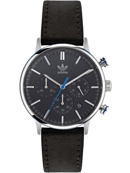 Adidas AOSY22013 men's watch, real leather strap