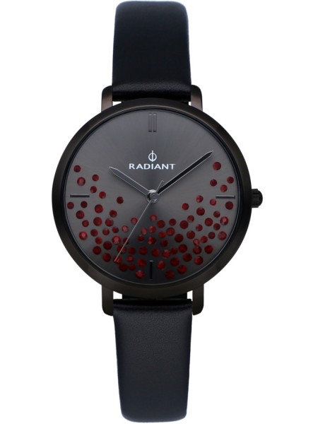 Radiant RA525605 γυναικείο ρολόι, με λουράκι real leather