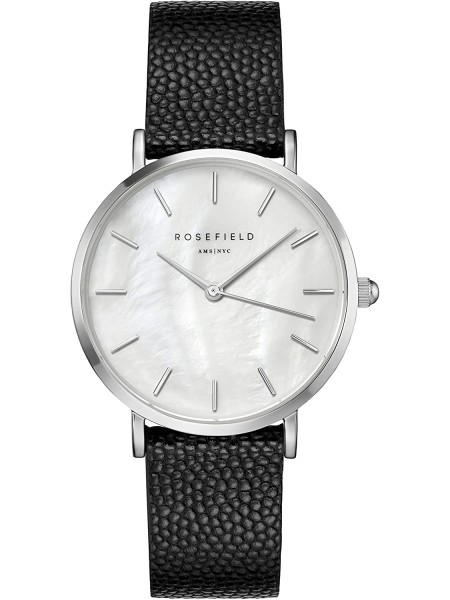 Rosefield UWBCSSU26 γυναικείο ρολόι, με λουράκι real leather