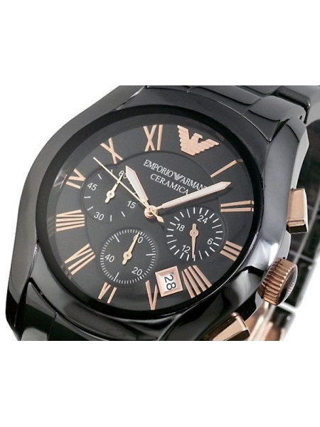 Emporio Armani AR1410 men's watch, ceramics strap