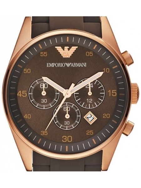 Buy Emporio Armani Men's Stylish PVD Rose Gold Chrono Watch AR5890 | eRomman