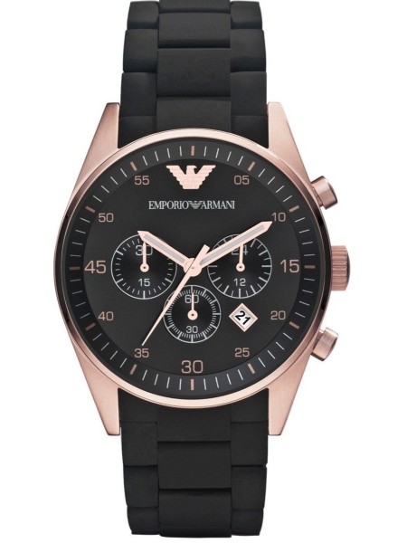 Emporio Armani AR5905 men's watch, rubber strap | ÅKSTRÖMS