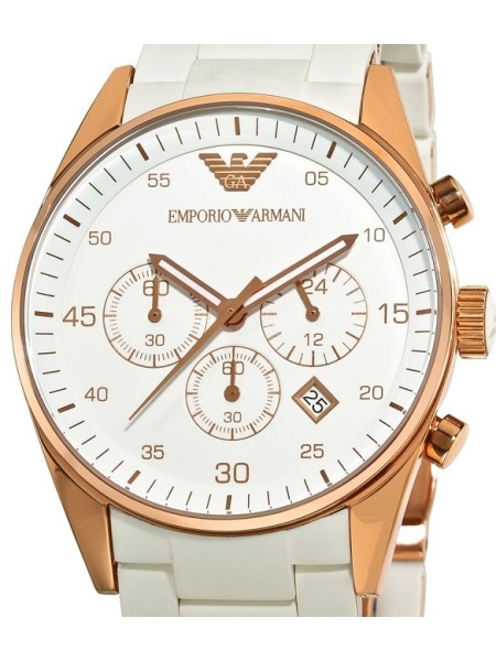 Emporio Armani AR5919 men's watch, rubber strap